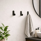 Set Of 3 Coat Hooks - The Evil One - Black