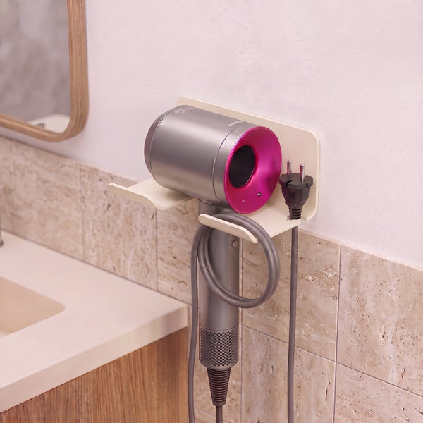 Le Fidèle - Soporte Secador de Pelo de Pared - Crema de Textura Fina