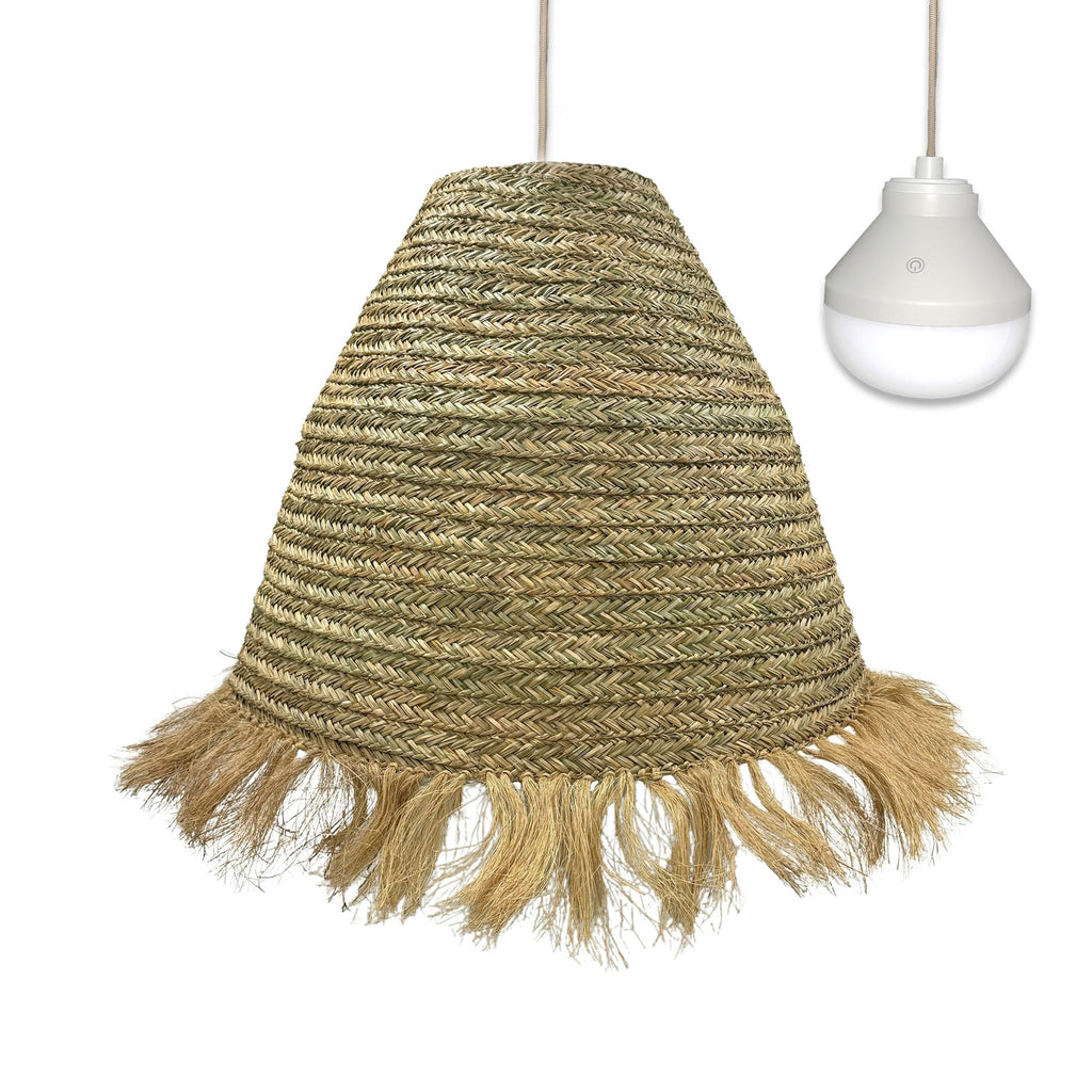 Anafi Big - Lámpara colgante inalámbrica - Seagrass - Beige