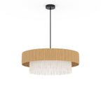 Solara - Suspension Ronde En Raphia