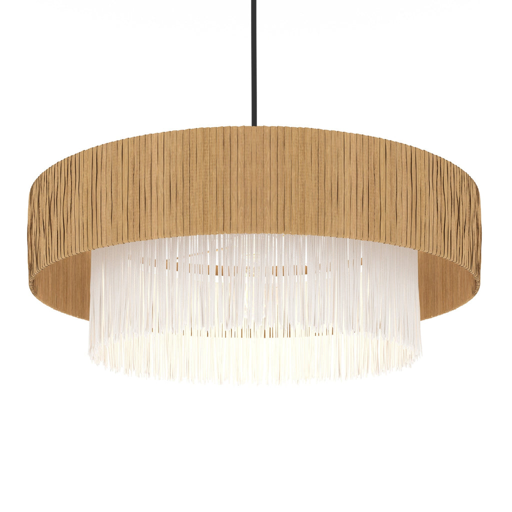 Solara - Suspension Ronde En Raphia