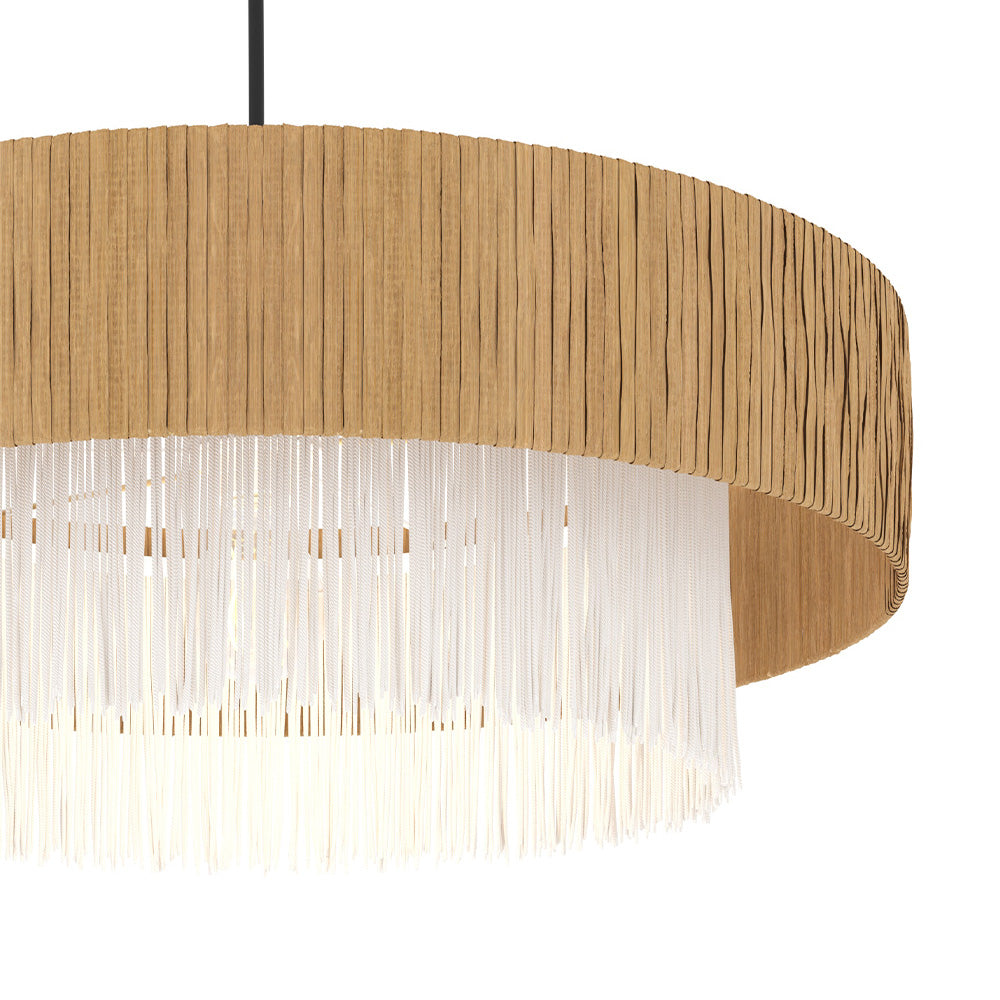 Solara - Suspension Ronde En Raphia