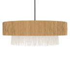 Solara - Suspension Ronde En Raphia
