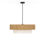 Solara - Suspension Ronde En Raphia