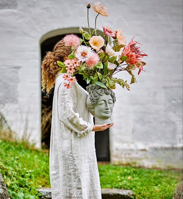 Akira - Vase - Gris - Grès