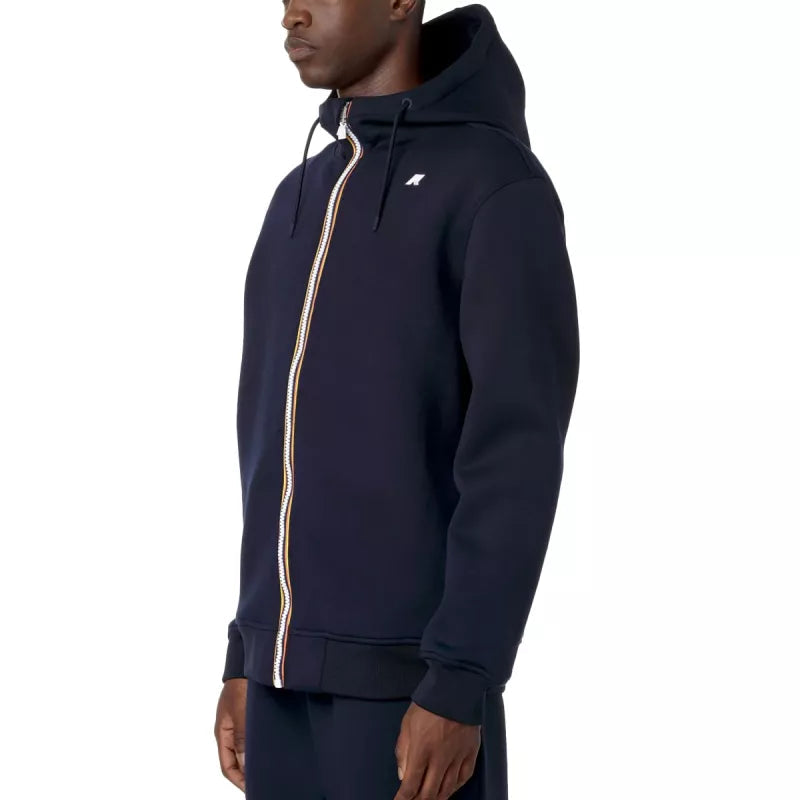 Sudadera con capucha K-Way Rainer Spacer - Azul marino