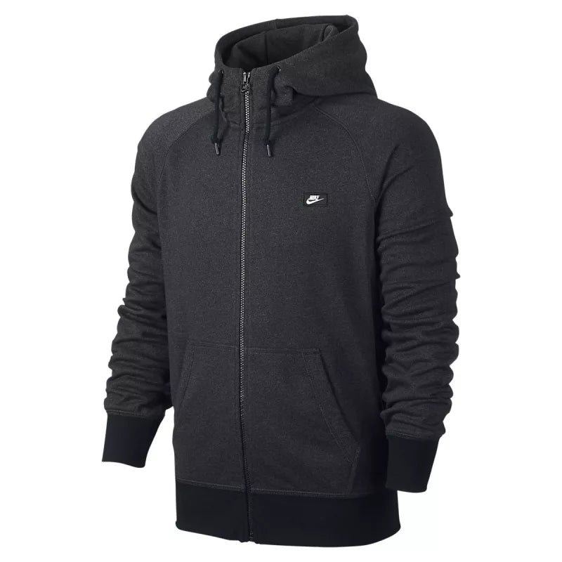 Sweat À Capuche Nike Aw77 French Terry Shoebox Full-Zip - Gris