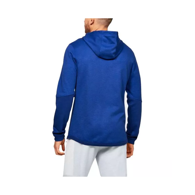 Bluza z kapturem Double Knit Full Zip – granatowa – męska
