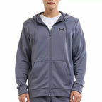 Bluza z kapturem Fleece Fz Hoodie - Szary - Mężczyzna