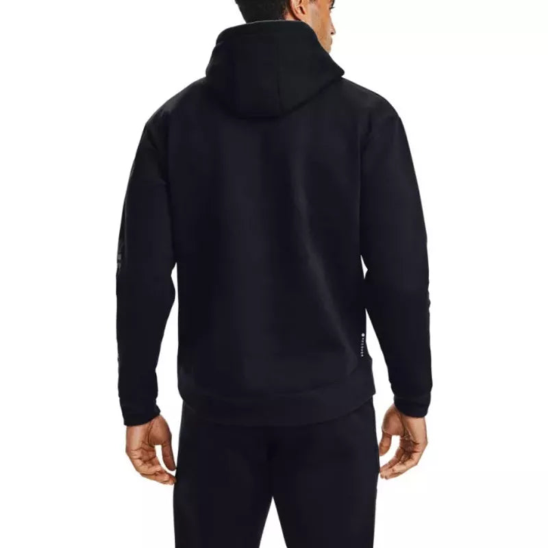 Kapuzenpullover Recover Fleece – Schwarz – Herren