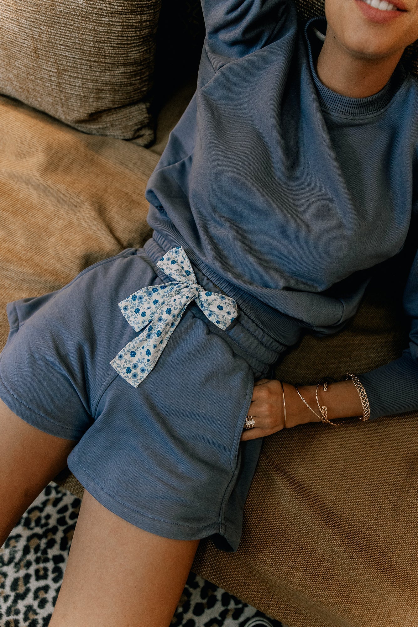 Sweat Lazare - Bleu