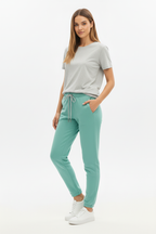 Pantalón Deportivo Jogger Turquesa - Mixto