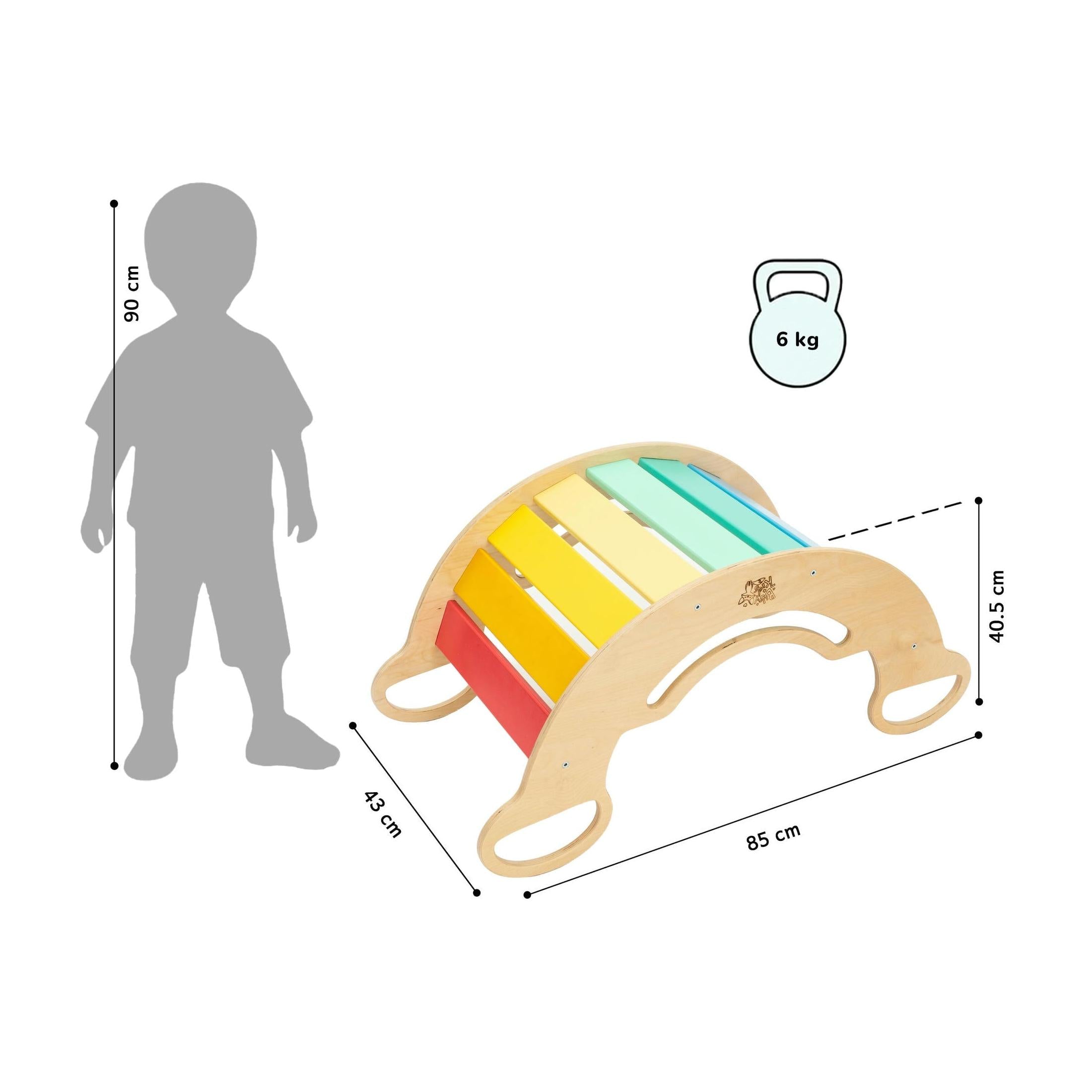 Rocker Balance Seesaw – Motor Skills & Play