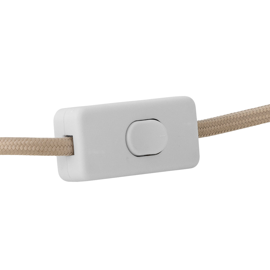 Emmie - Lámpara de Mesa - Blanco - Poliéster