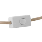 Emmie - Lámpara de Mesa - Blanco - Poliéster