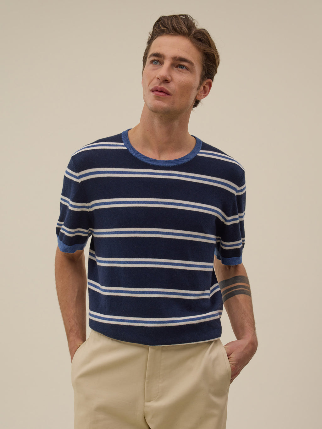 Camiseta Dario - Navy - Hombre