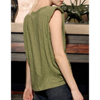 Camiseta Toby - Caqui - Mujer