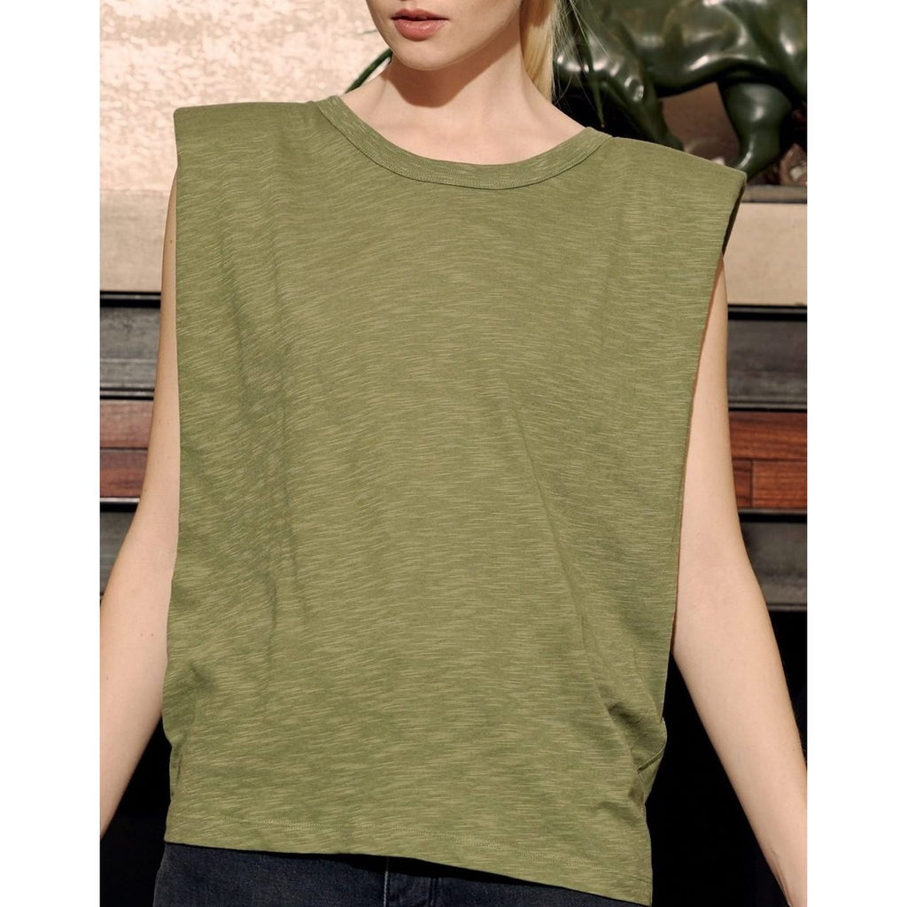Camiseta Toby - Caqui - Mujer
