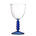 Noemi - Set di 6 Calici da Vino - Blu - Vetro