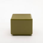 Gaia - Mesa auxiliar cuadrada - Lacada - Verde oliva