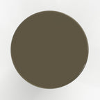 Apoline - Mesa auxiliar de Mdf lacado en verde caqui