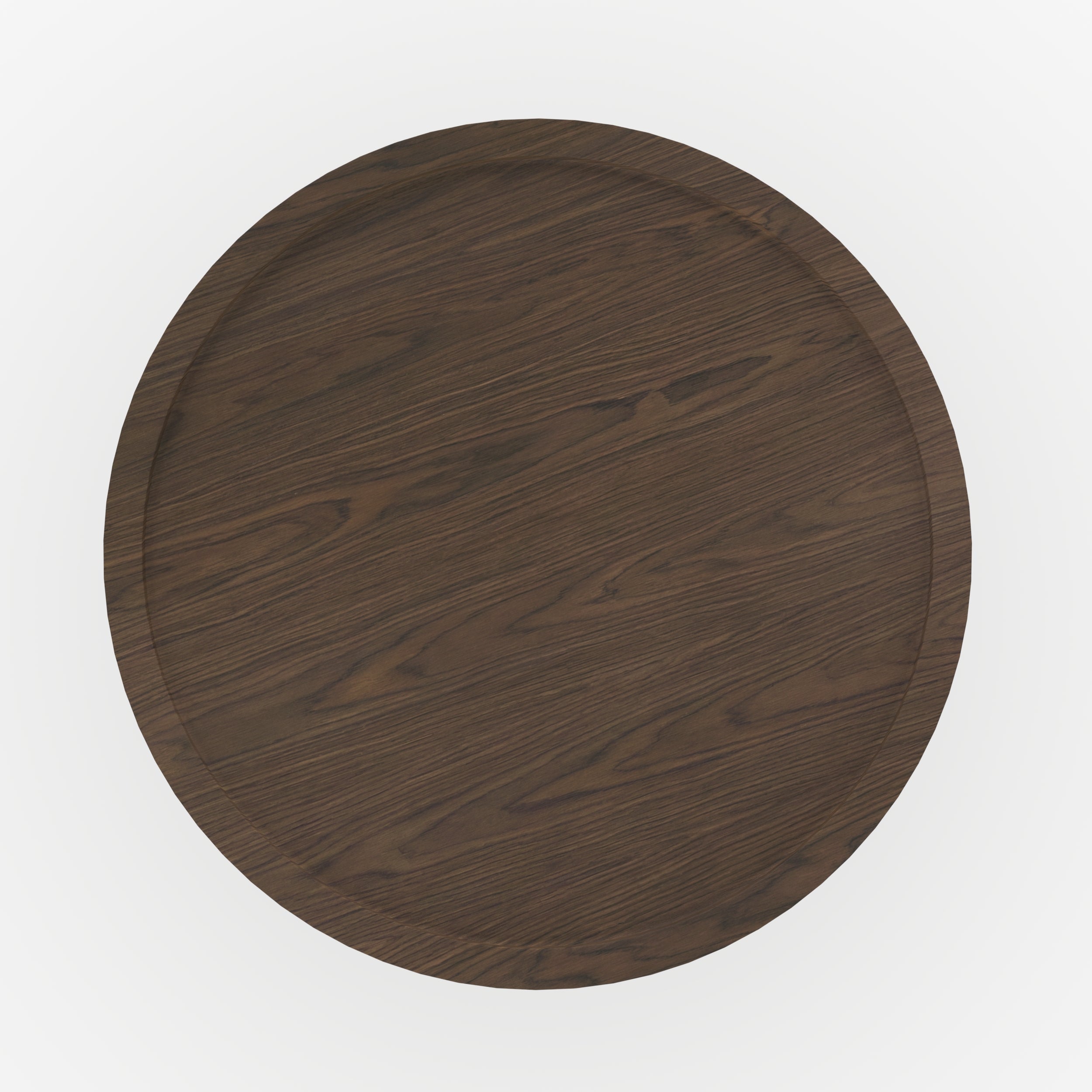 Côme - Table D'Appoint En Placage Noyer