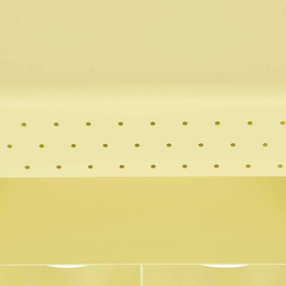 Curl - Mesa auxiliar - Metal - Amarillo