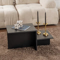 Table Basse Salon Harmony - Bois Noir