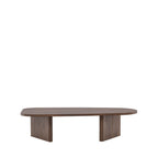 Gronvik - Tavolino organico - Legno - Legno scuro