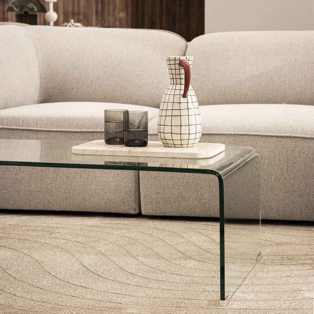 Nido - Table Basse - Verre - Transparent