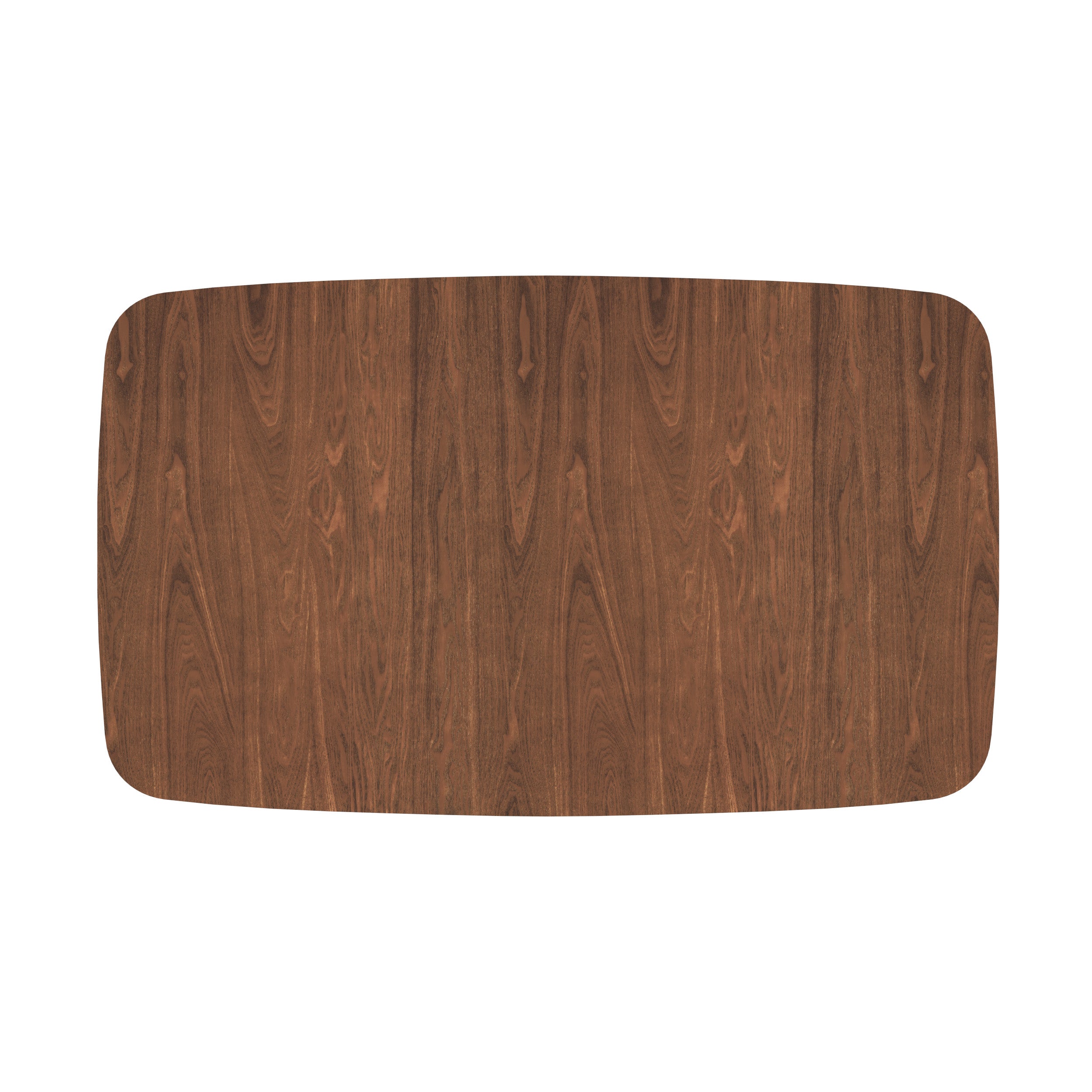 Oman - Table Rectangulaire 4/6 Personnes Extensible En Bois Foncé