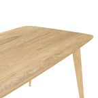 Oman - Rectangular Table for 6 People in Light Wood