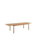 Savacou - Mesa de comedor extensible de 8 a 12 personas - Madera - Madera clara