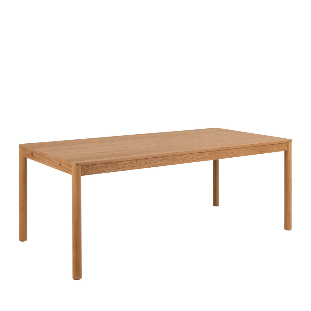 Savacou - Mesa de comedor extensible de 8 a 12 personas - Madera - Madera clara