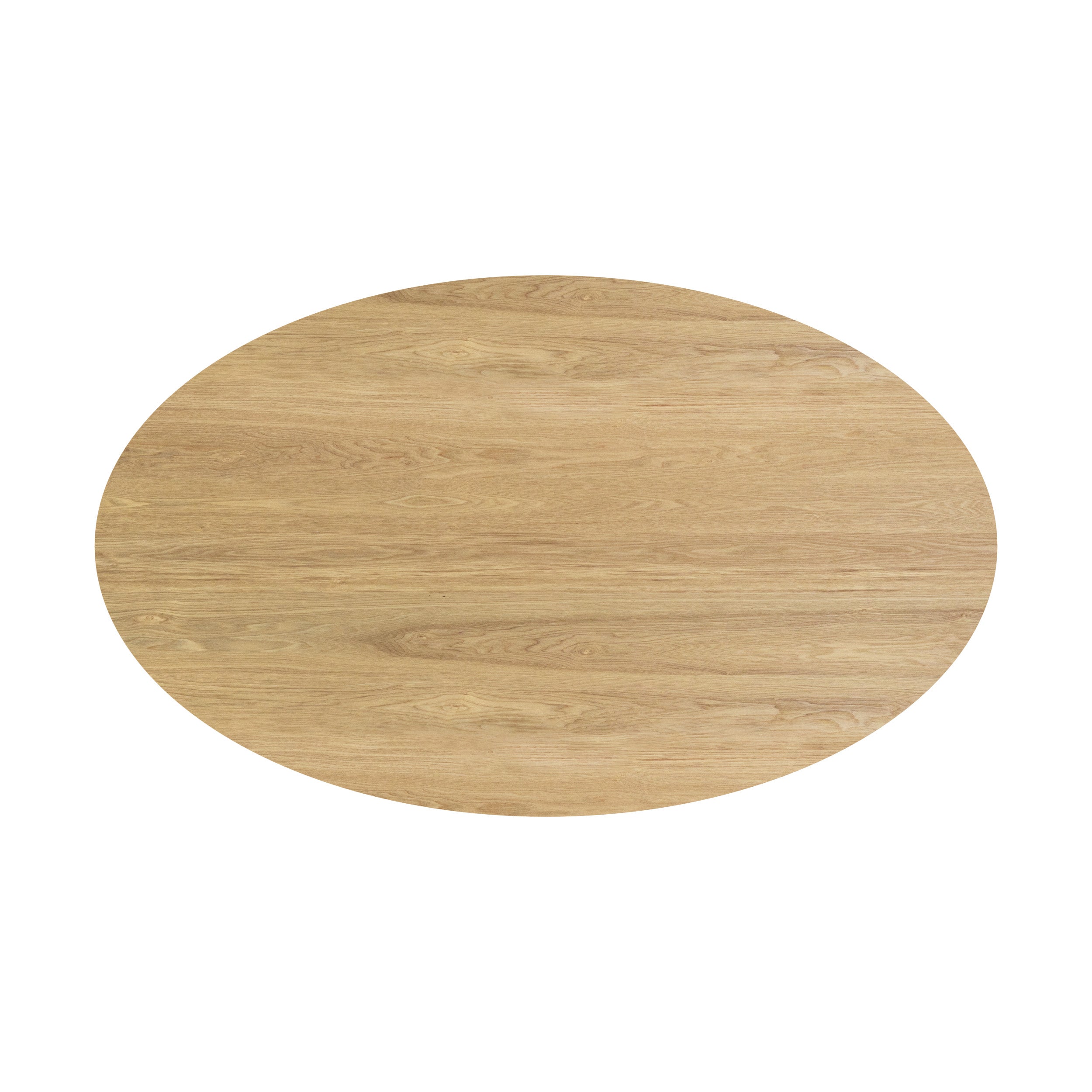 Eddy - Table Ovale 6 Personnes En Bois Clair