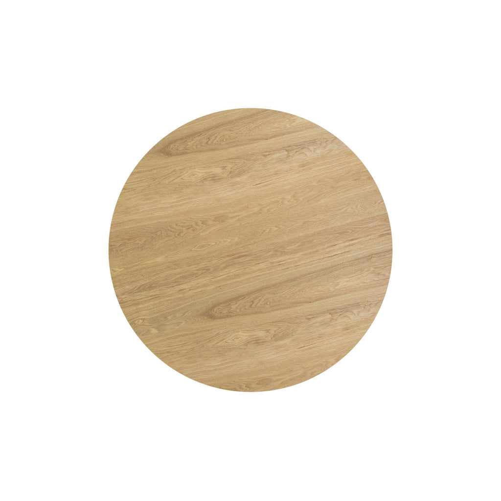 Réno - Table Ronde 4 Personnes En Bois Clair