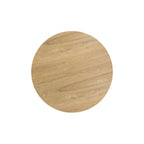 Réno - Table Ronde 4 Personnes En Bois Clair