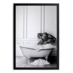 Framed Picture - Orangutan Bath