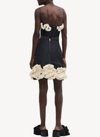 PAP Luxe Selection - Ganni - Top de tafetán - Negro - Mujer