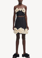 PAP Luxe Selection - Ganni - Top de tafetán - Negro - Mujer