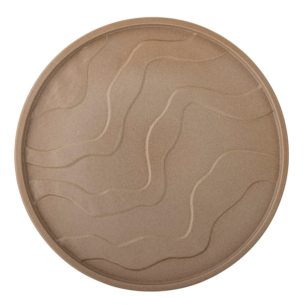 Noria - Lot de 4 Plateaux - Marron - Grès