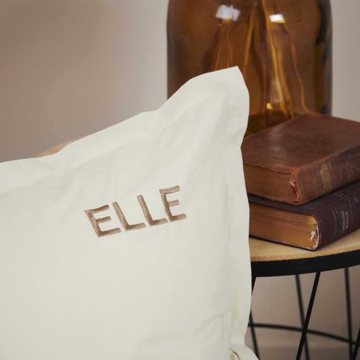 Uni Percale - Taie Oreiller - Percale De Coton - Lin