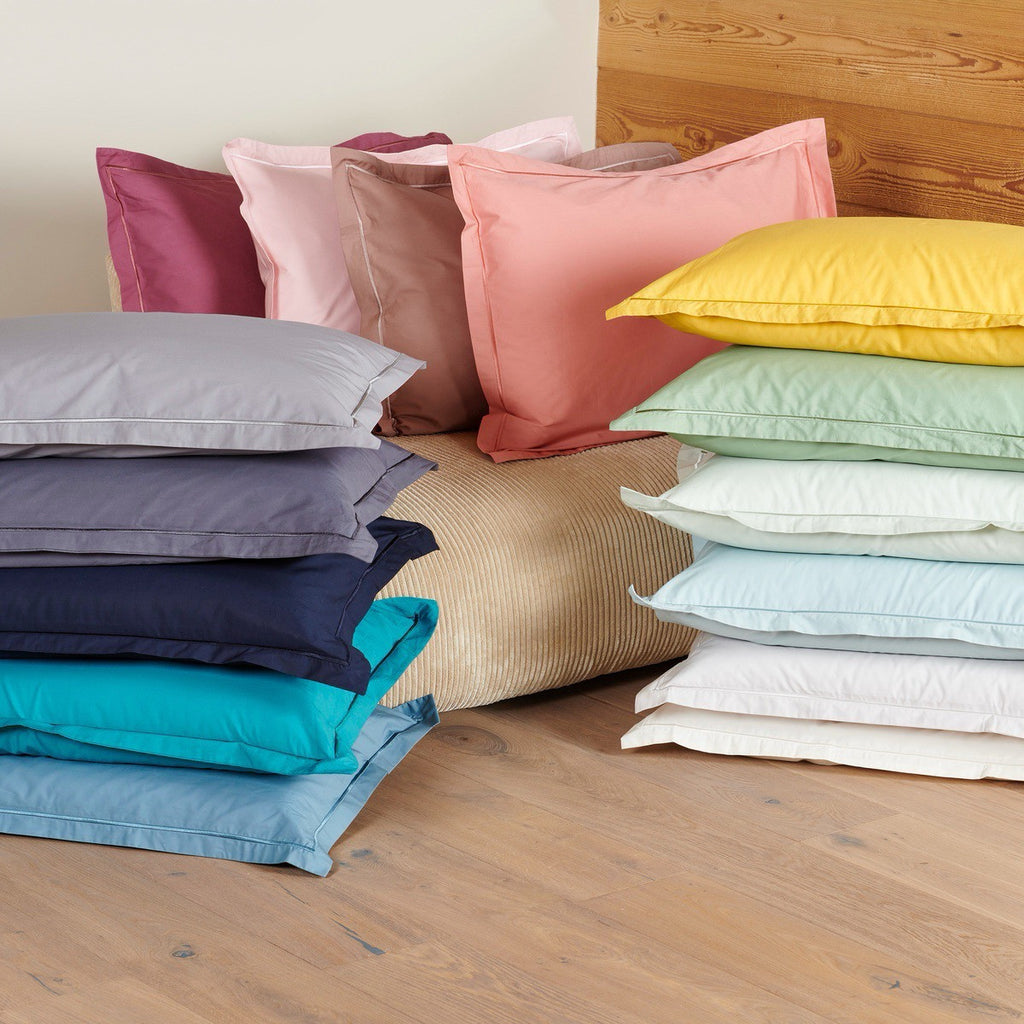 Uni Percale - Taie Oreiller - Percale De Coton - Lin