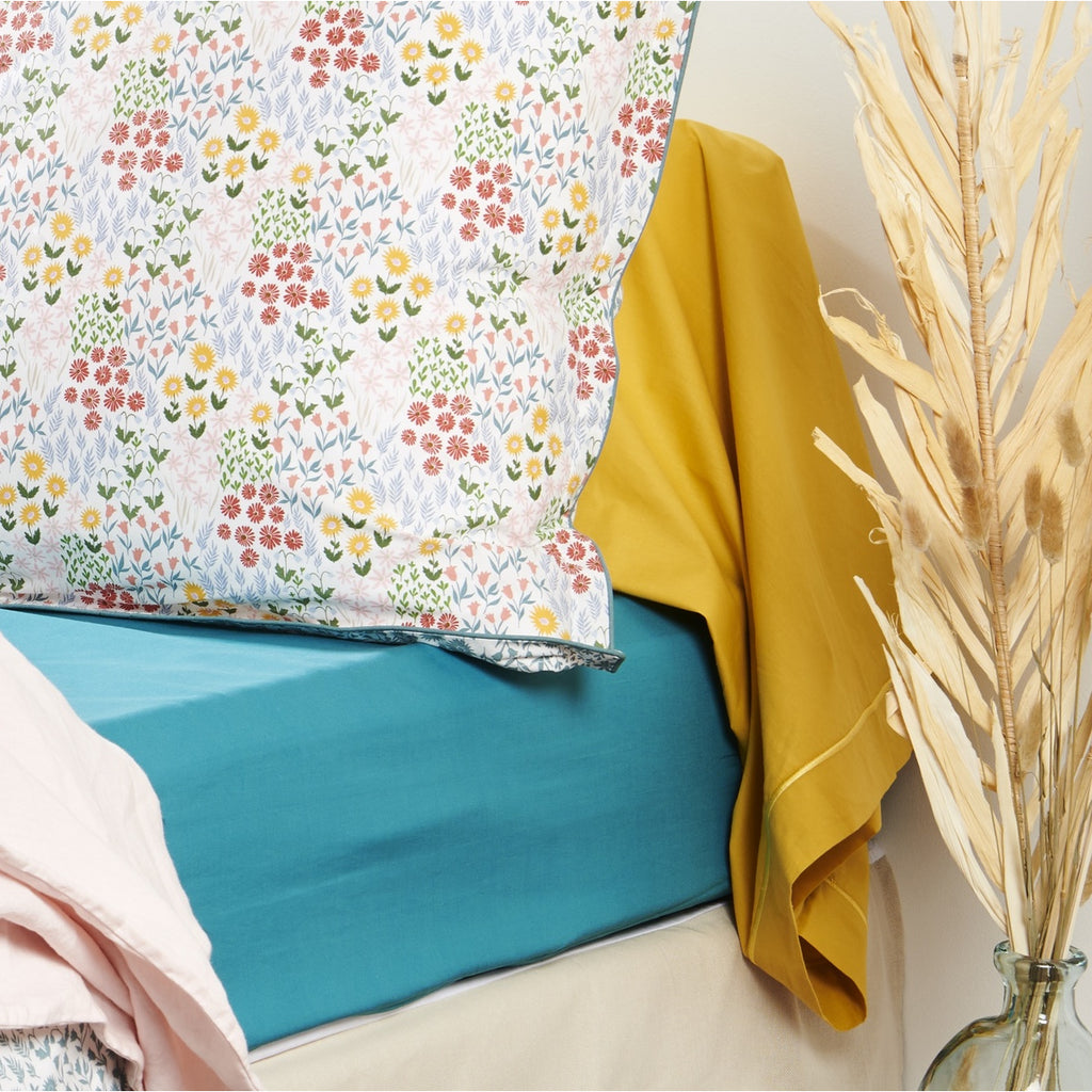 Uni Percale - Taie Traversin - Percale De Coton - Canard