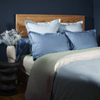 Uni Percale - Funda de Travesaño - Percal de Algodón - Horizonte