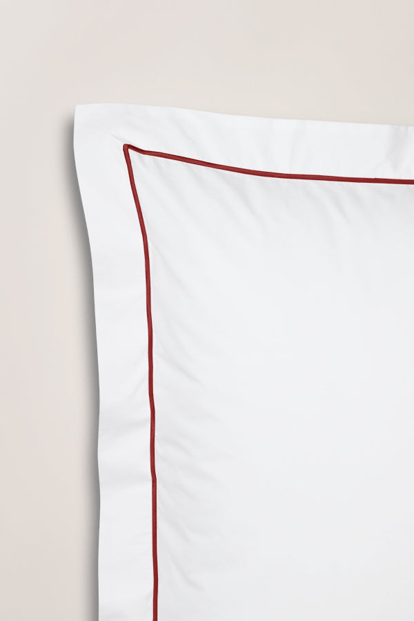 Set de 2 Fundas de Almohada - 100% Percal de Algodón Bourdon - 11 Colores