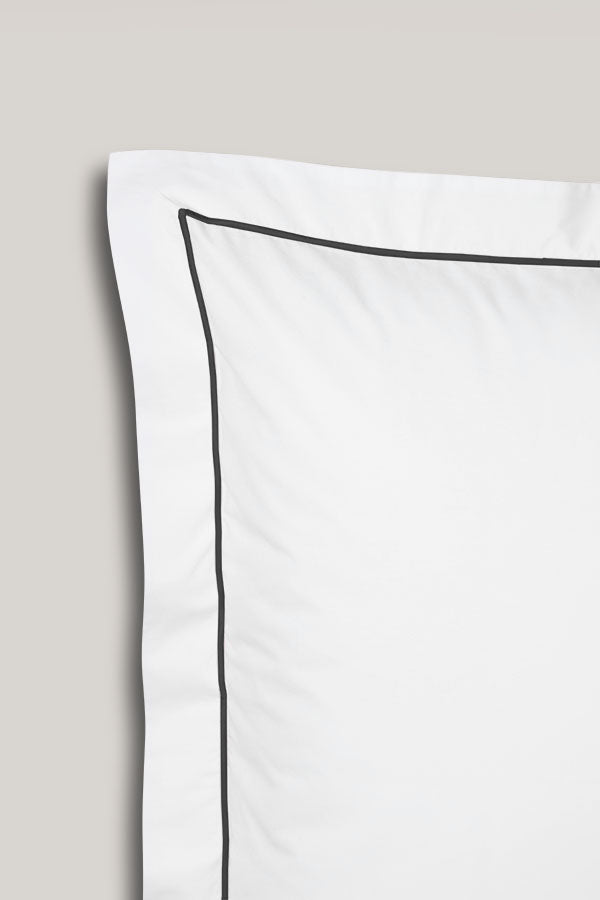Set de 2 Fundas de Almohada - 100% Percal de Algodón Bourdon - 11 Colores