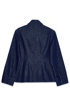 Tailored Denim Shirt - Raw Washed Denim