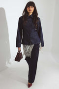 Tailored Denim Shirt - Raw Washed Denim
