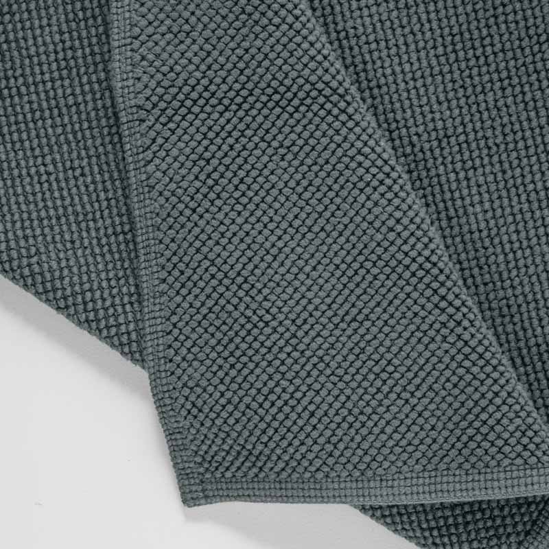 Boucle Cotton Bath Mat - Storm